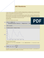 Inner Products With Waveforms: Setting