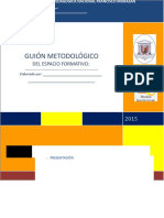 Guion Metodologico- Marzo-2015 (1nuevo