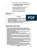 Vitamin D in Dialysis