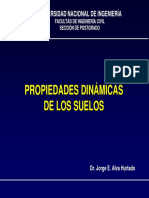 Propiedades Dinámicas de Los Suelos PDF