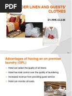 Guest Laundry Procedures and Linen Management | PDF | Washing Machine ...