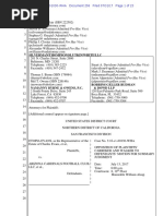 Exhibits From NFL Painkiller Suit 7/31/17