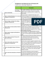 Course Outline For Both Beginners Advanced Users of Primavera P6 PDF