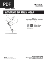 LE - Learning To Stick Weld