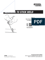 LE - Learning To Stick Weld