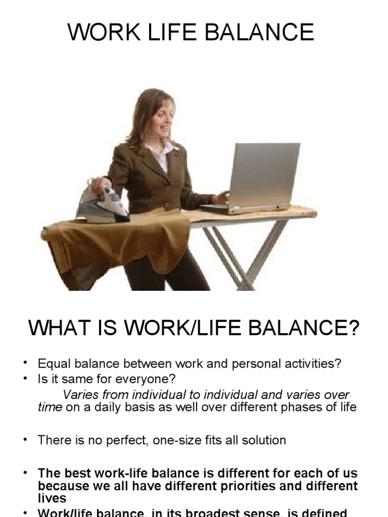 Work Life Balance Thesis | PDF | Work–Life Balance | Occupational Stress