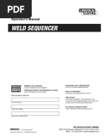 LE - Weld Sequencer