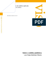 RIBEIRO, Luis Felipe Bellintani. Sobre A Estética Platônica PDF