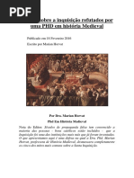 5 Mitos Sobre a Inquisição Refutados Por Uma PHD Em História Medieval