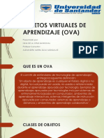 Objetos Virtuales de Aprendizaje (Ova)