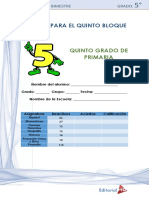 Examen 5°grado Bloque 5