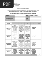 Test de Evaluación de La Percepción Espacio Temporal