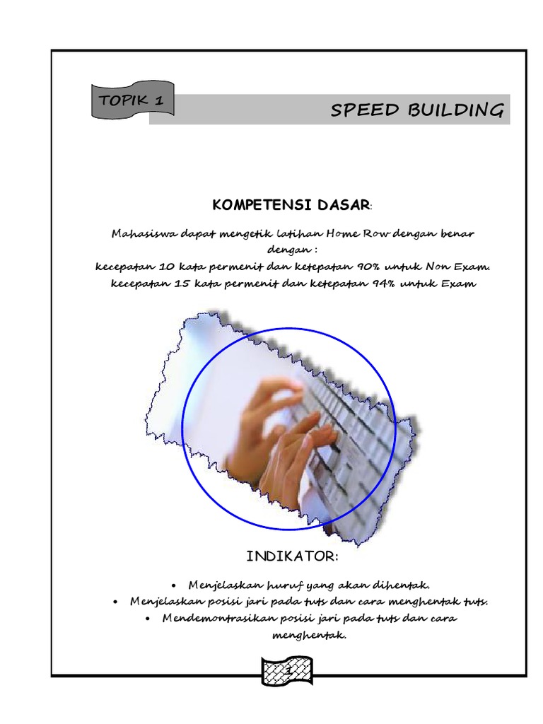 Handout Typing Master | PDF