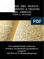 Exegesis Del Nuevo Testamento Griego Por Willie A Digital PDF