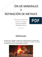 Fundicion y Refinacion