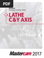 Download Mastercam 2017 Lathe CY Axis Toolpaths Tutorial SAMPLE by sekhon875115 SN355561643 doc pdf