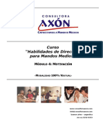 Axon LS1CD Modulo4 Motivacion