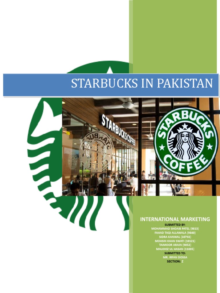 Starbucks PakistanReport PDF Starbucks Coffee