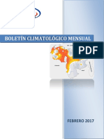 Boletin Climatologico Febrero 2017