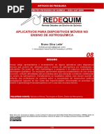 Aplicativos Para Dispositivos Móveis No Ensino de Astroquímica