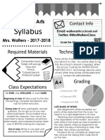 Visual Syllabus 2017-2018