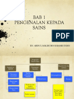 Bab 1 Pengenalan Kepada Sains