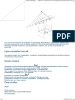 Operational Modal Analysis For Engineering Dynamic Problems - Training - Lloyd's Register