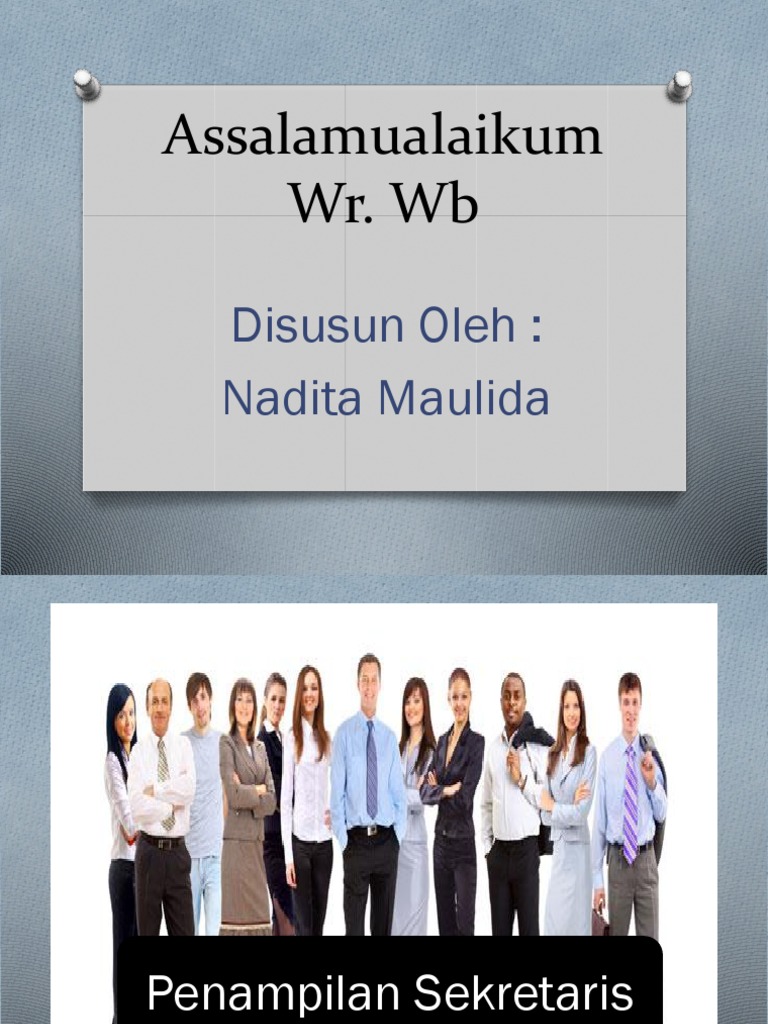 Presentasi Penampilan Sekretaris