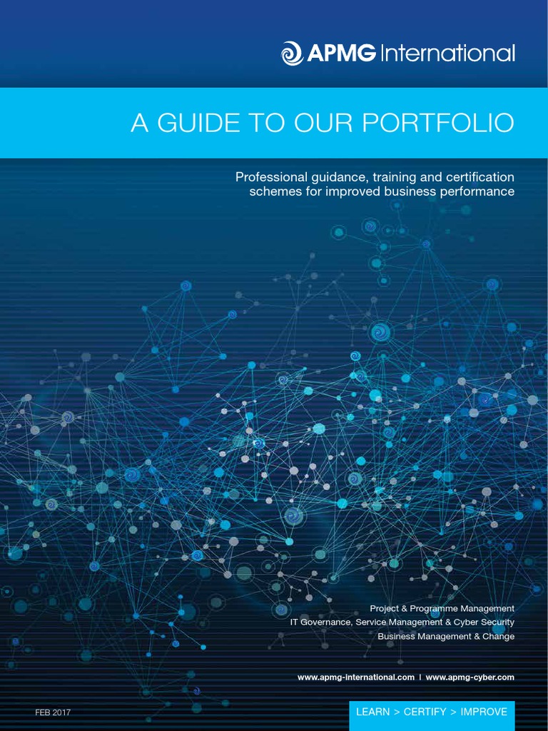 APMG Qualifications Catalogue | PDF | Public–Private Partnership ...