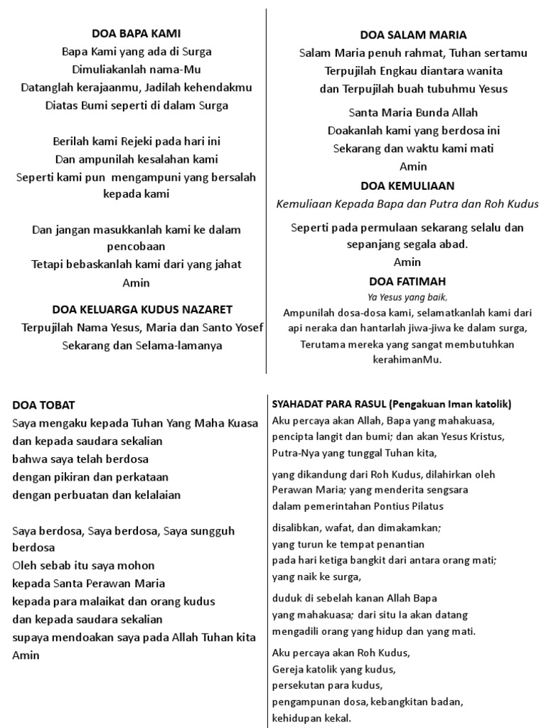 Doa Pdf