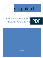 Tugas Pokja 1 Akreditasi PKM - Sei Pancur 2017