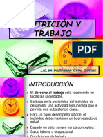 Nutricion y Trabajo 2015