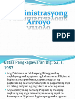 Horizontal at Vertical Na Batayan NG Wikang Pambansa