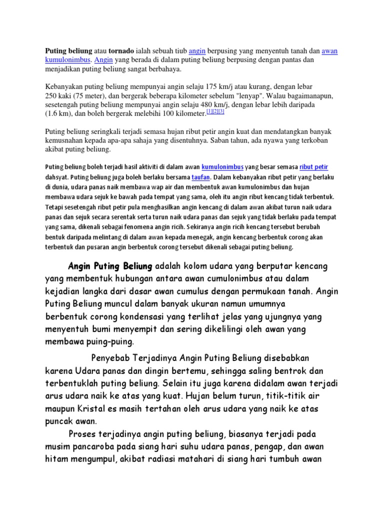 Teks Eksplanasi Hujan Dan Strukturnya Berbagi Struktur