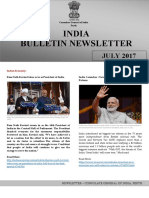 India Bulletin Newsletter July 2017