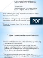 Pengurusan permainan tradisional