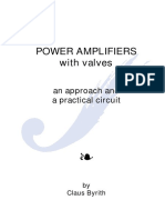 Power Amplifiers With Valves - An Approach And A Practical Circuit (Claus Byrith).pdf