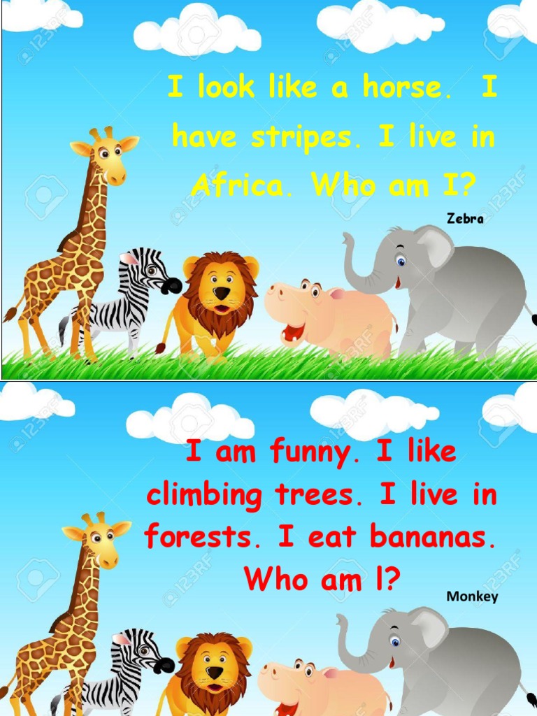 Animal Riddles and Answers | PDF