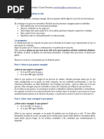 Cinco Pasos Para Cambiar Tu Vida