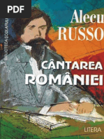 Russo Alecu - Cantarea Romaniei (Aprecieri) PDF