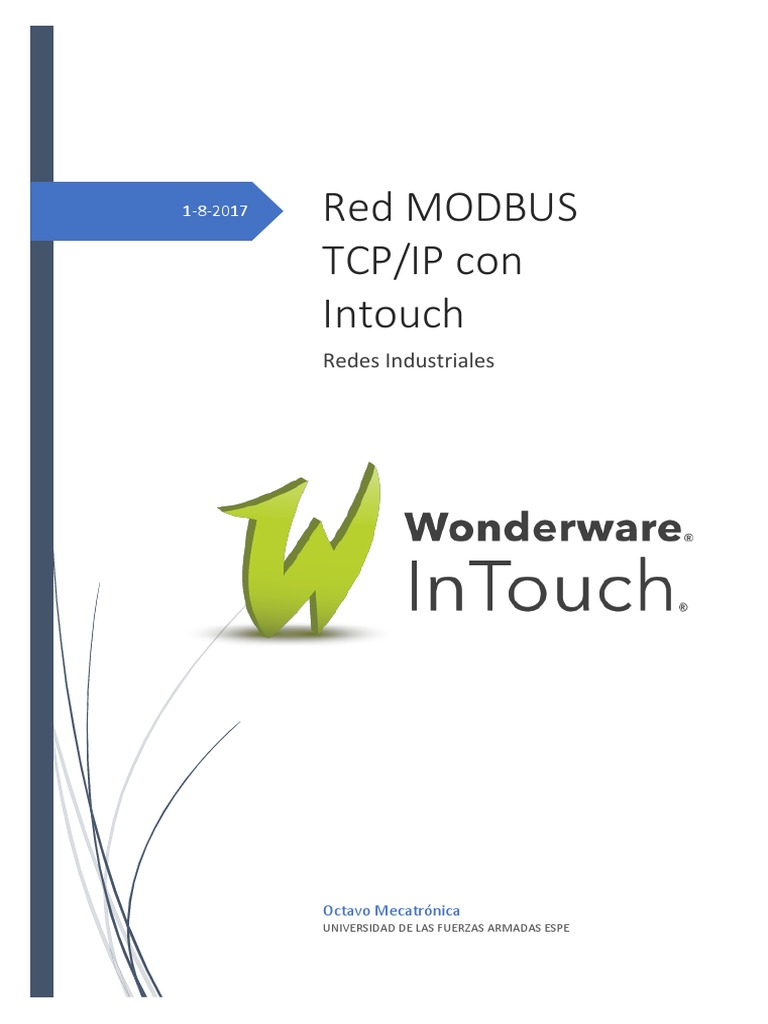 Configuración de InTouch y Modbus TCP/IP | PDF | Dirección IP ...