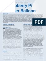 A Weather Balloon Using A Raspberry Pi