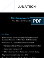 Play Framework 2.0: Peter Hilton - 14 February 2012