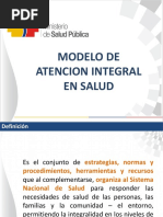Modelo de Atención Integral en Salud