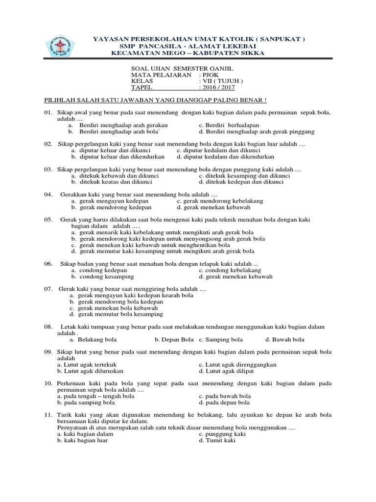 Gambar Gerakan Menendang Bola Dengan Kaki Bagian Dalam Tempat Berbagi Gambar