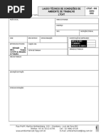 Laudo Tecnico de Condigues de Ambiente de Trabalho 1