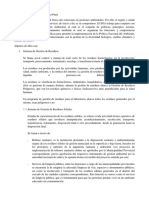 Servicio de Gestión Ambiental en Piura