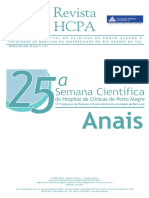 ANAIS - Hospital Das Clíicas de Porto Alegre