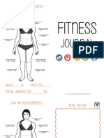 Fitness Food Journal by Studyreadwrite
