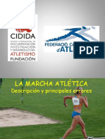 1-La Marcha Atlética Descripción Técnica y Principales Errores